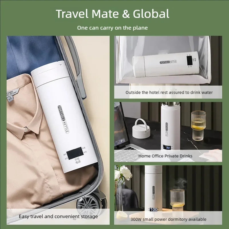 Portable Water Kettle for Tea and Coffee Journey Brew™