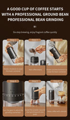 Portable Electric Coffee Grinder Journey Brew