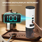 Nieuwe 3-in-1 draagbare koffiezetter, Journey Brew™ digitaal display 